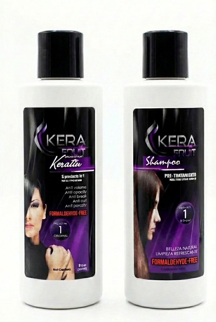 Amazon.com : Kera Fruit Formaldehyde-Free Hair Keratin Treatment