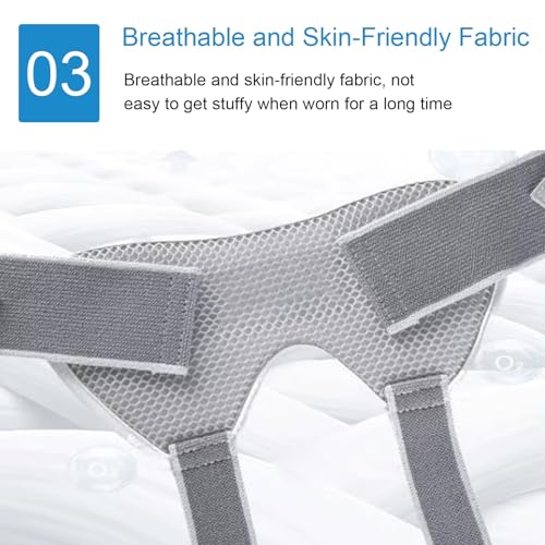 Faja para Hernia Inguinal Ajustable con 4 Almohadillas Compresivas miniatura 5