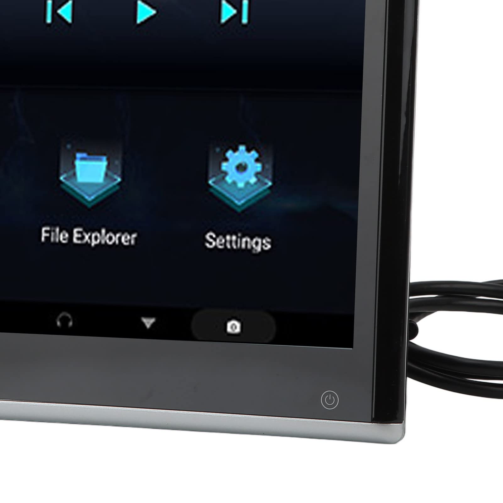 Reproductores De Vídeo Para Reposacabezas De Coche Vomeko: Entretenimiento Para El Asiento Trasero De 13,3 Pulgadas Con Android 9.0, Estéreo Para Coche Bluetooth, Tabletas 4K Con Pantalla Táctil IPS