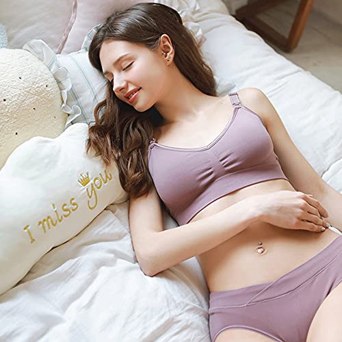 Soutien-gorge d'allaitement sans couture WENJUN galbant bonnet F couleur D, lot de 2 - 3