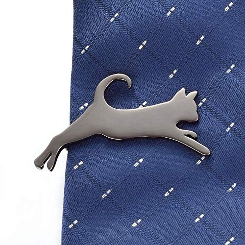 Image of Unique Insect Tie Clip for Men Bee Fish Butterfly Turtle Ladybug Novelty Tie Bar Silver Gold Animal Party Anniversary Jewelry Gift