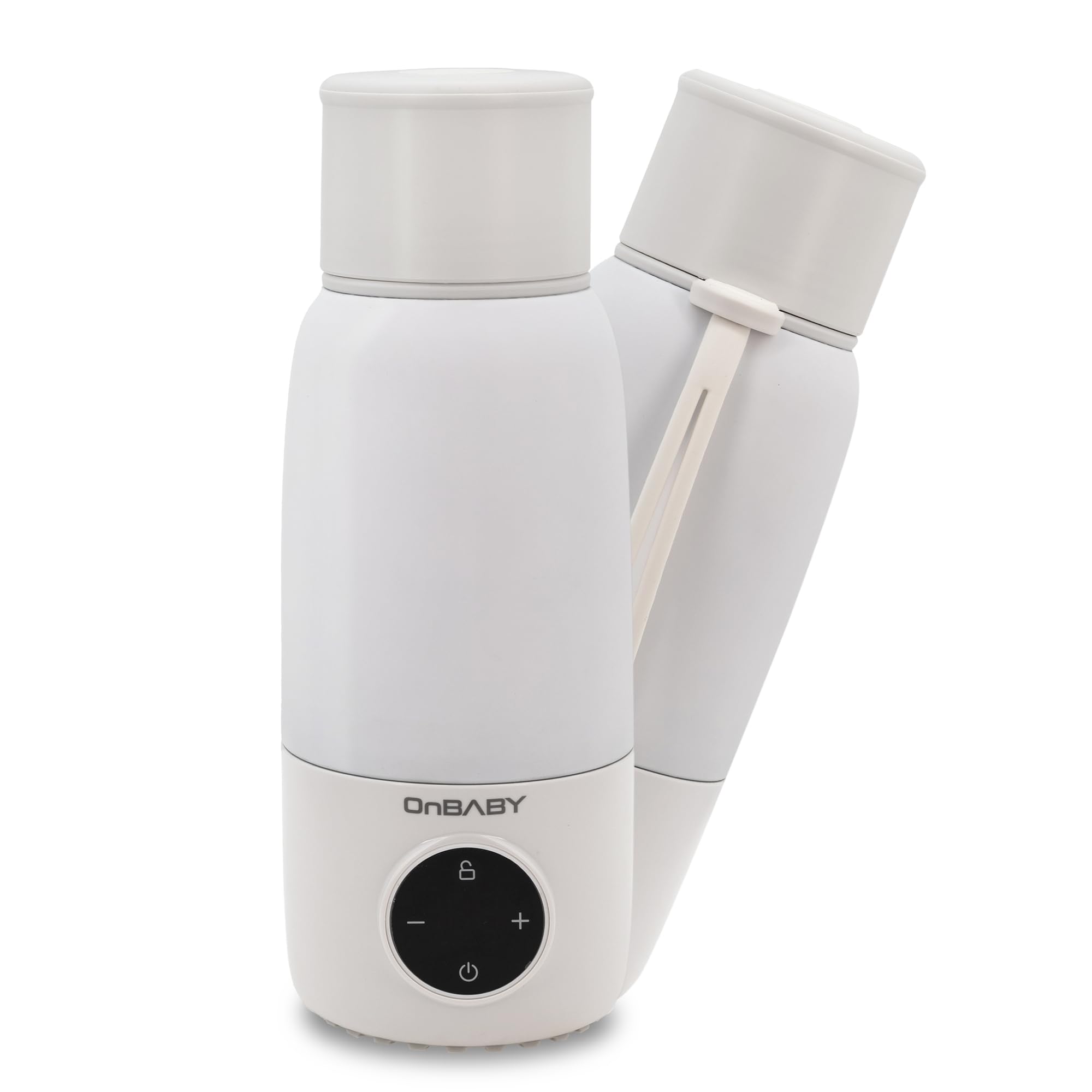 Calentador de Leche Portatil para Bebes - Termo Calienta Biberones Portatil, Calentador de Biberones Portatil, Calienta-Biberones para Leche y Agua Fácil de Transportar - Carga USB