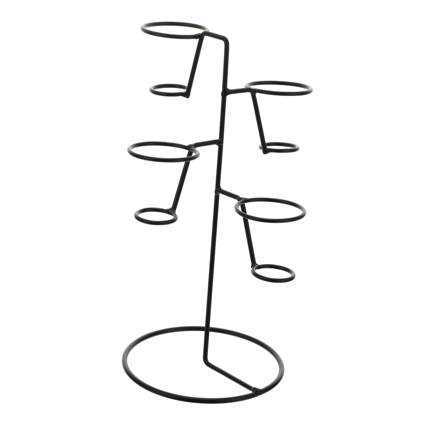 Cabilock 1Pc Creative Iron Ice Cream Rack Display Stand for Desserts Bakeries Parties Stable Holder for Ice Cream Cones for Home Dessert Shops