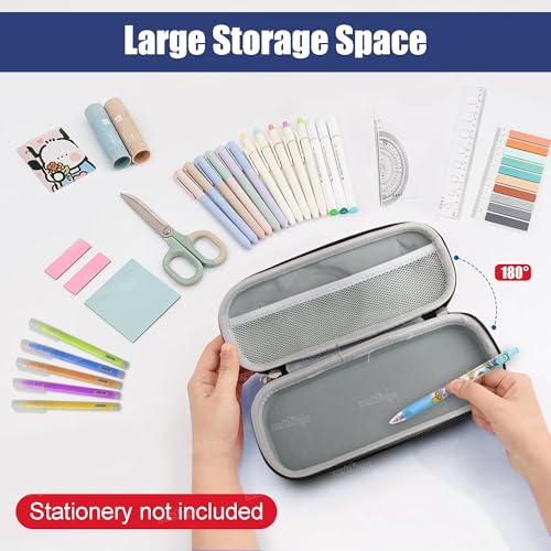 Image of Zest 4 Toyz Pencil Case for Kids Large Capacity Crockstar Design Pencil Pouch for Boys and Girls Age 3 +