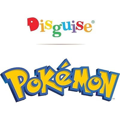 Disguise Pikachu Pokemon Half Mask, Yellow