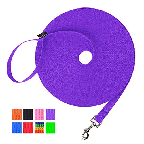 Hi Kiss Dog/Puppy Obedience Recall Training Agility Lead - 15ft 20ft 30ft 50ft