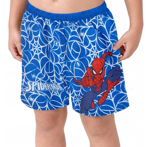 Marvel Boys Spider-Man Avengers Hulk UPF 50 Quick Dry Swim Trunks Shorts - image 2