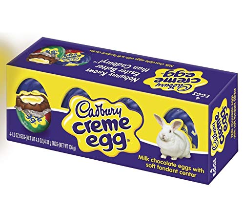 Cadbury Creme Eggs, 4-count Box, 4.8-Ounce (Pack of 3)