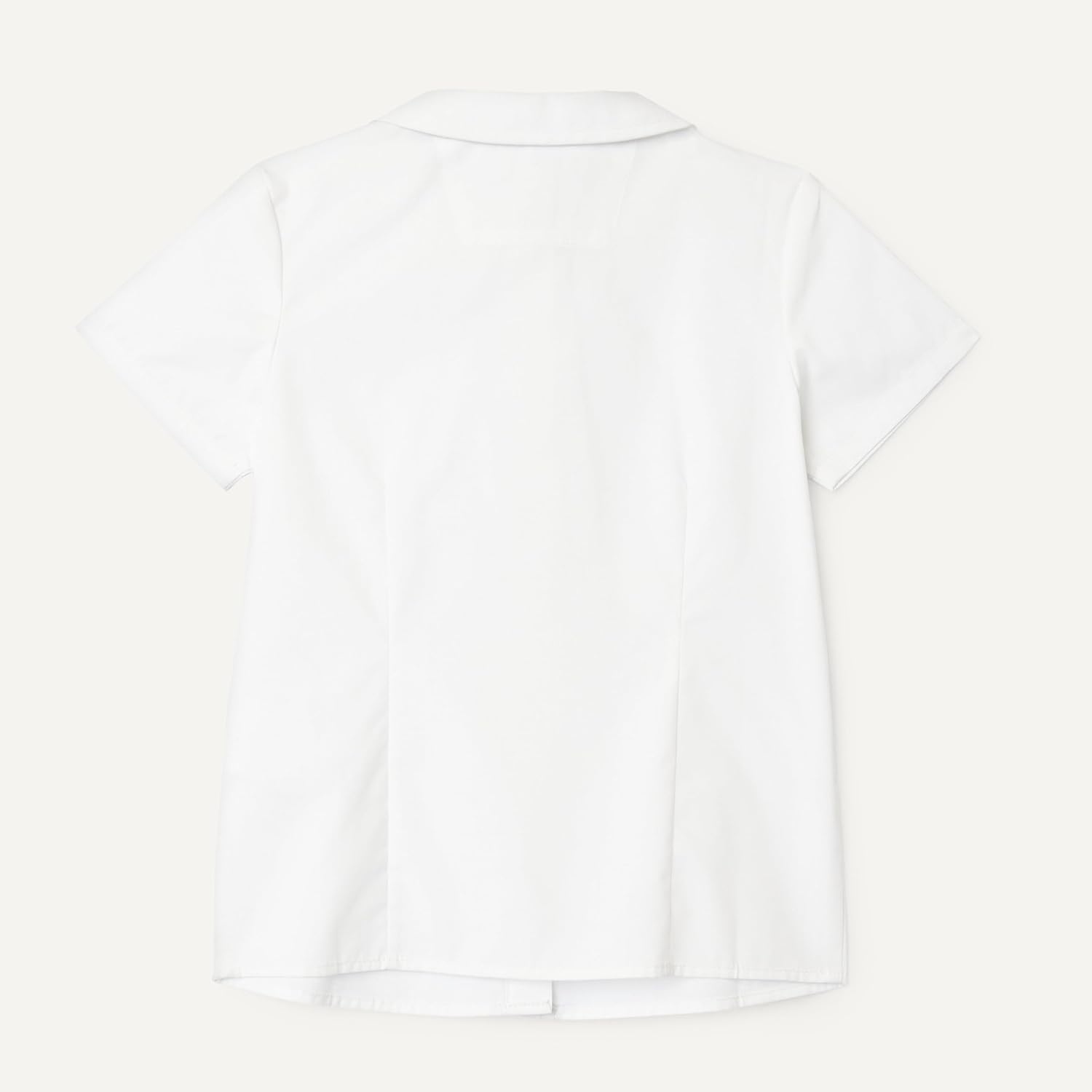 Amazon Essentials Girls' Short Sleeve Peter Pan Collar Shirt image 4