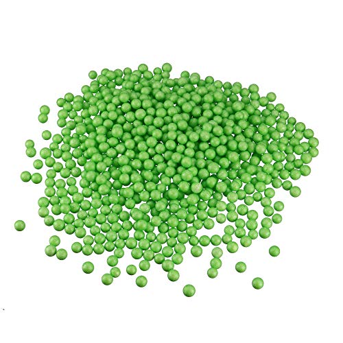 Cuentas de espuma verde de 0,8 cm solucionan el vaciado de jarrones y cojines blandos uxcell 2