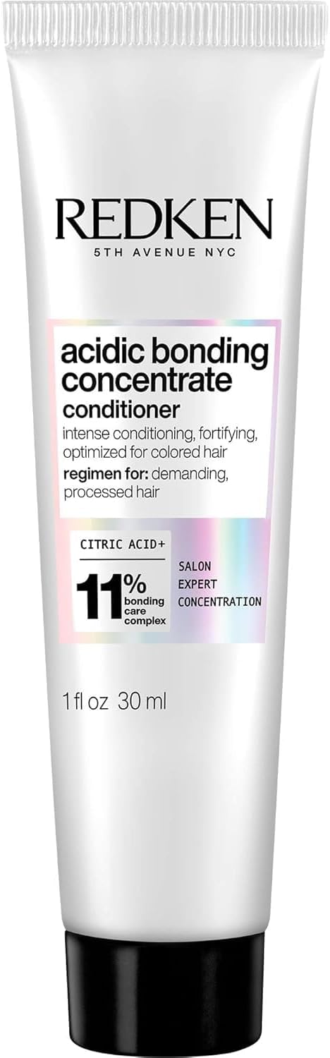 Acidic Bonding Concentrate Conditioner For Damaged Hair Repair - Strengthens and Repairs Weak and Brittle Hair, Sulfate-Free, With Citric Acid