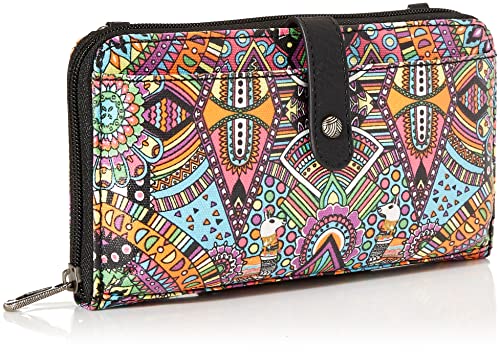 Image of Sakroots Smartphone Crossbody Purse - Women's Cellphone Bag & Wallet For Everyday - Convertible Wristlet With Zipper