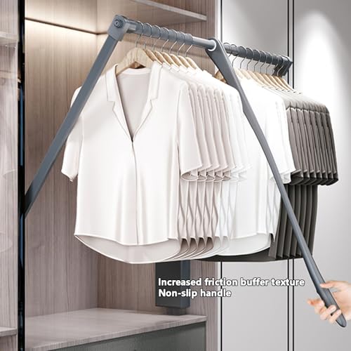 Tringle de placard relevable pour organiser le dressing familial sans effort - 6