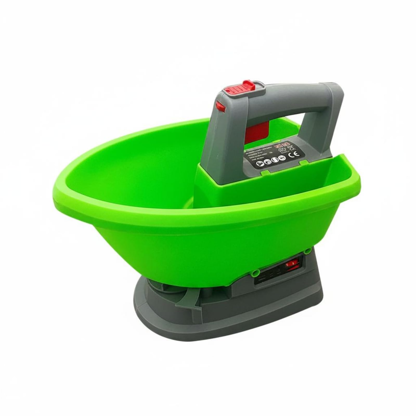 Adjustable Speed Battery Powered Grass Spreader 3 L Hopper Handheld Spreader Type-C Charging Handheld Seeder Safety Switch, Elec Seeder --image-16