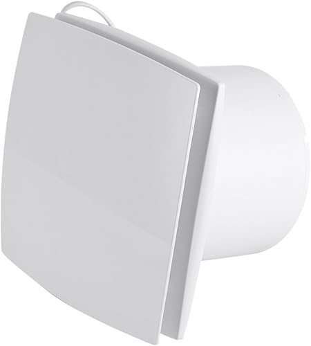 Extractor de techo, ventilador de baño súper silencioso, ventilador de montaje en ventana y pared para baño, cocina, ventilación de ventilación, 220