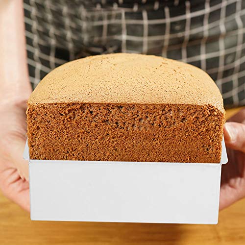 Square Cake Pan, Removable Bottom Deep Dish Cake Pan Aluminum Mousse Cake Cheesecake Pan Non-Stick Bakeware For Oven Baking #TOP3