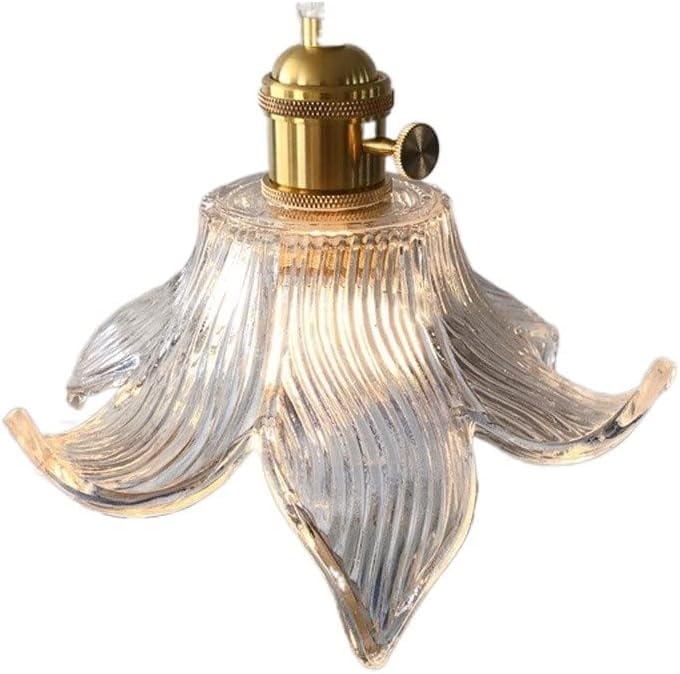 Lustre moderne à LED en verre sculpté de style européen pour un salon chic et lumineux