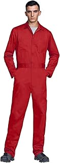 MCJC Coveralls for Men Adult Jumpsuit Coveralls Mechanic Work Uniform Halloween Horror Killer Costume