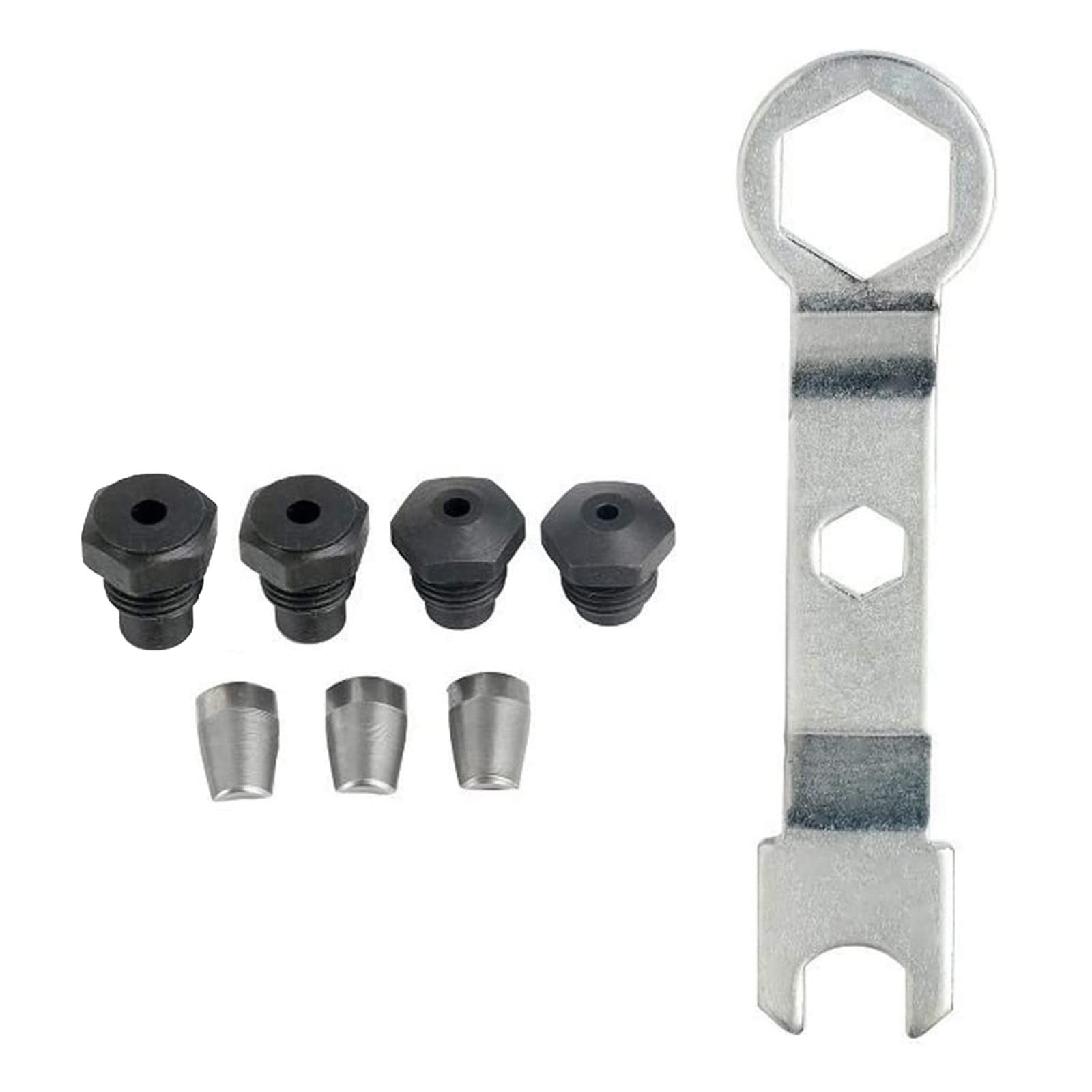 8MILELAKE Pop Rivet Gun, 1/4" Hydraulic Air Rivet Gun