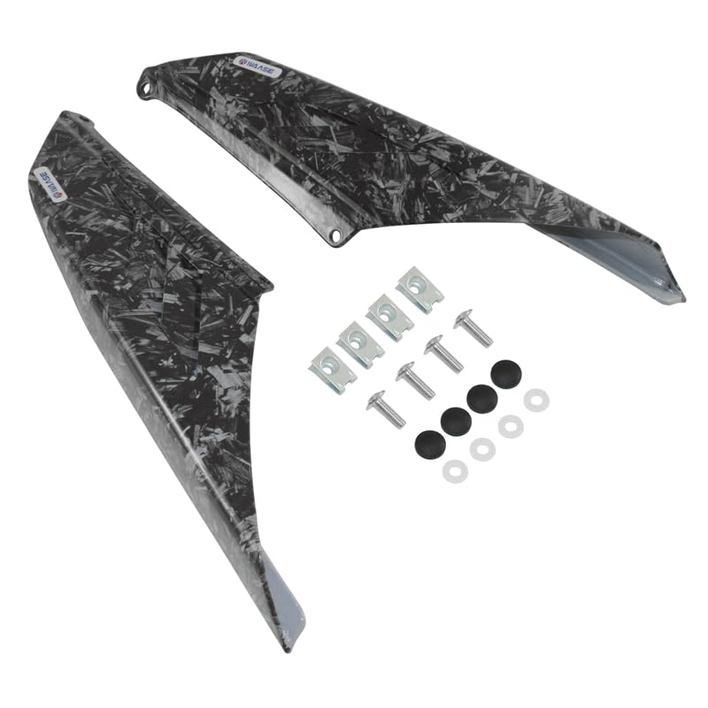 Amazon.com: Rear Aerodynamics Side Spoiler Fixed Winglet Fairing