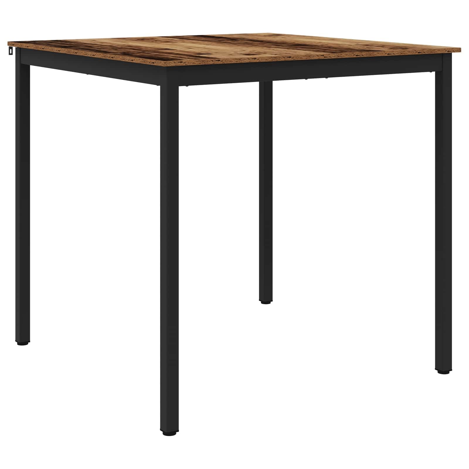 Table à manger mange-debout bois et métal pour vos soirées et petits-déjeuners