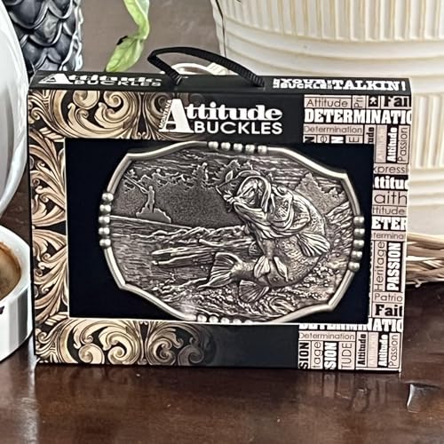 Image of Montana Silversmiths Outdoor Wildlife Series Attitude Western Belt Buckle