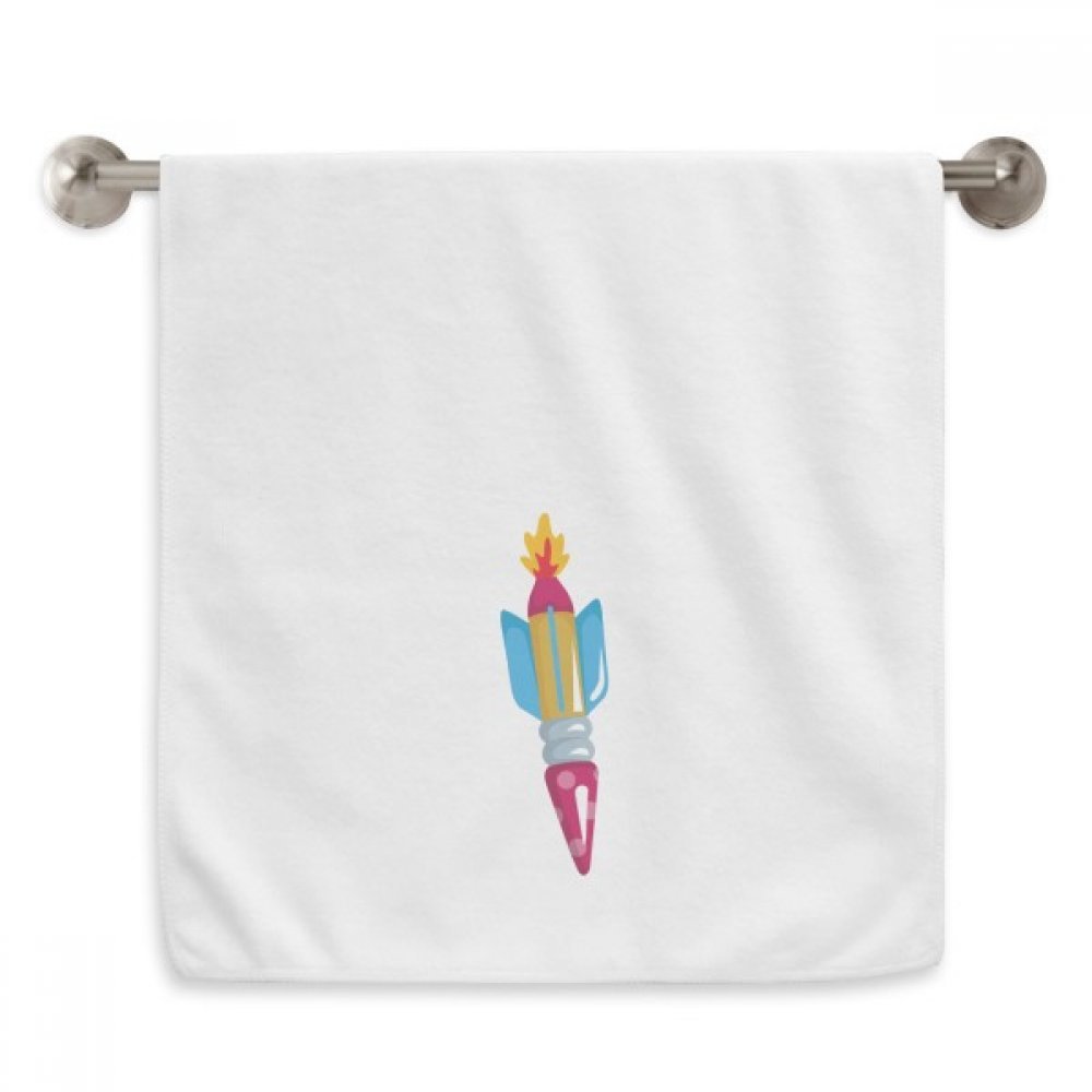 Serviettes moelleuses Univers Rocket Alien DIYthinker 13X29 Pouces