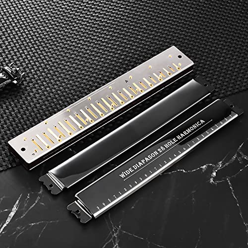 MEIeynt Harmonica polyphonique, harmonica accentué en C, 28 trous Harmonica C, pour adultes, débutants, professionnels… - Les Beatles, Paul McCartney, John Lennon, RIngo Starr, George Harrison MEIeynt Harmonica polyphonique, harmonica accentué en C, 28 trous Harmonica C, pour adultes, débutants, professionnels… – Image 8