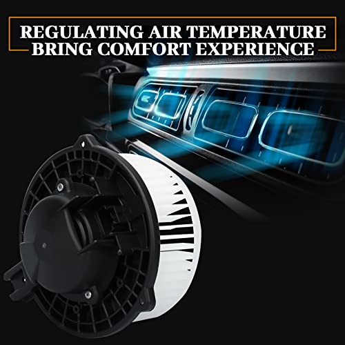 Image of BRTEC Front HVAC Blower Motor - Fits Acura RL 2005-2012, Honda Odyssey 2005-2010, Ridgeline 2006-2007 - Replaces OEM Part Numbers 700192, 79310SHJA01, 79310SJAA02