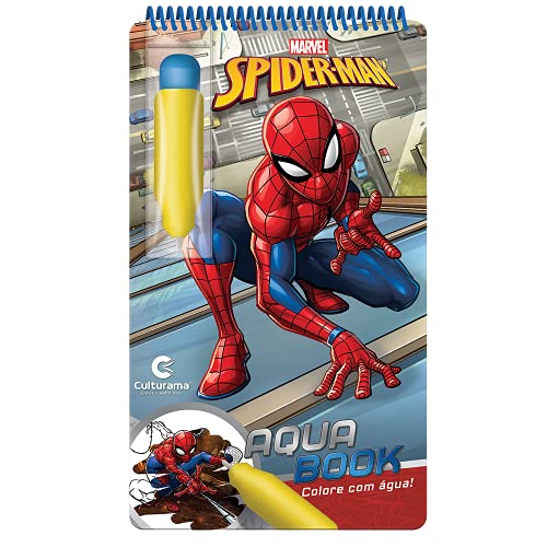 Aqua Book Homem-Aranha: Para pintar com água!