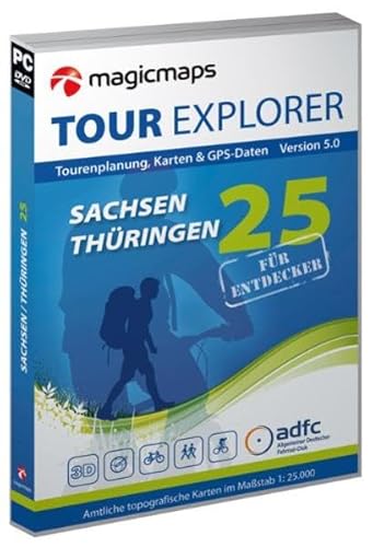 Preisvergleich Produktbild Tour Explorer 25 Deutschland - Sachsen / Thüringen, Version 5.0