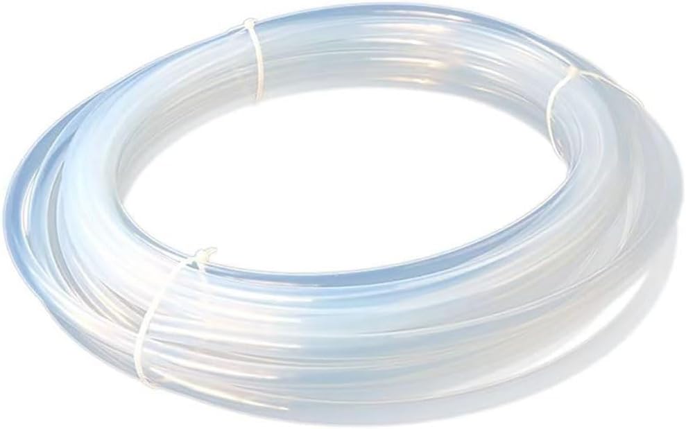 5m PTFE Tube Capillary, ID 0.3-5mm White Insulation Hose, Resistant to Heat, Corrosion & Oil - Ideal for Industrial, Electrical & Mechanical Applications(ID 2.2xOD 2.6mm)