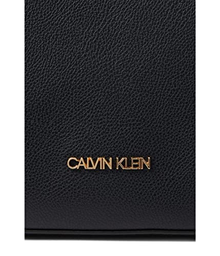 Image of Calvin Klein Women's Hailey Micro Pebble Triple Compartment Chain Crossbody