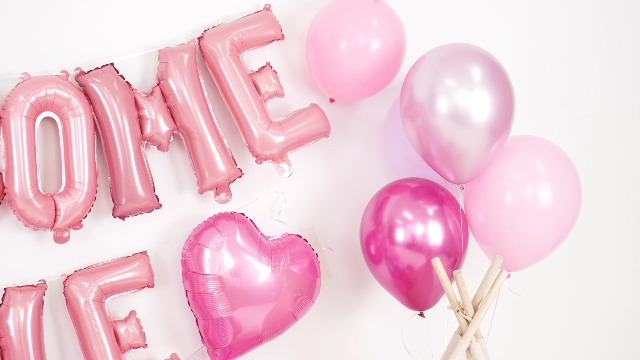 Welcome Home Decorations With Star Balloons,Welcome Home Foil Balloon Banner With Confetti Balloons,Gold Heart Balloons Pennant Flag Bunting For Baby Shower Home Family Party Supplies