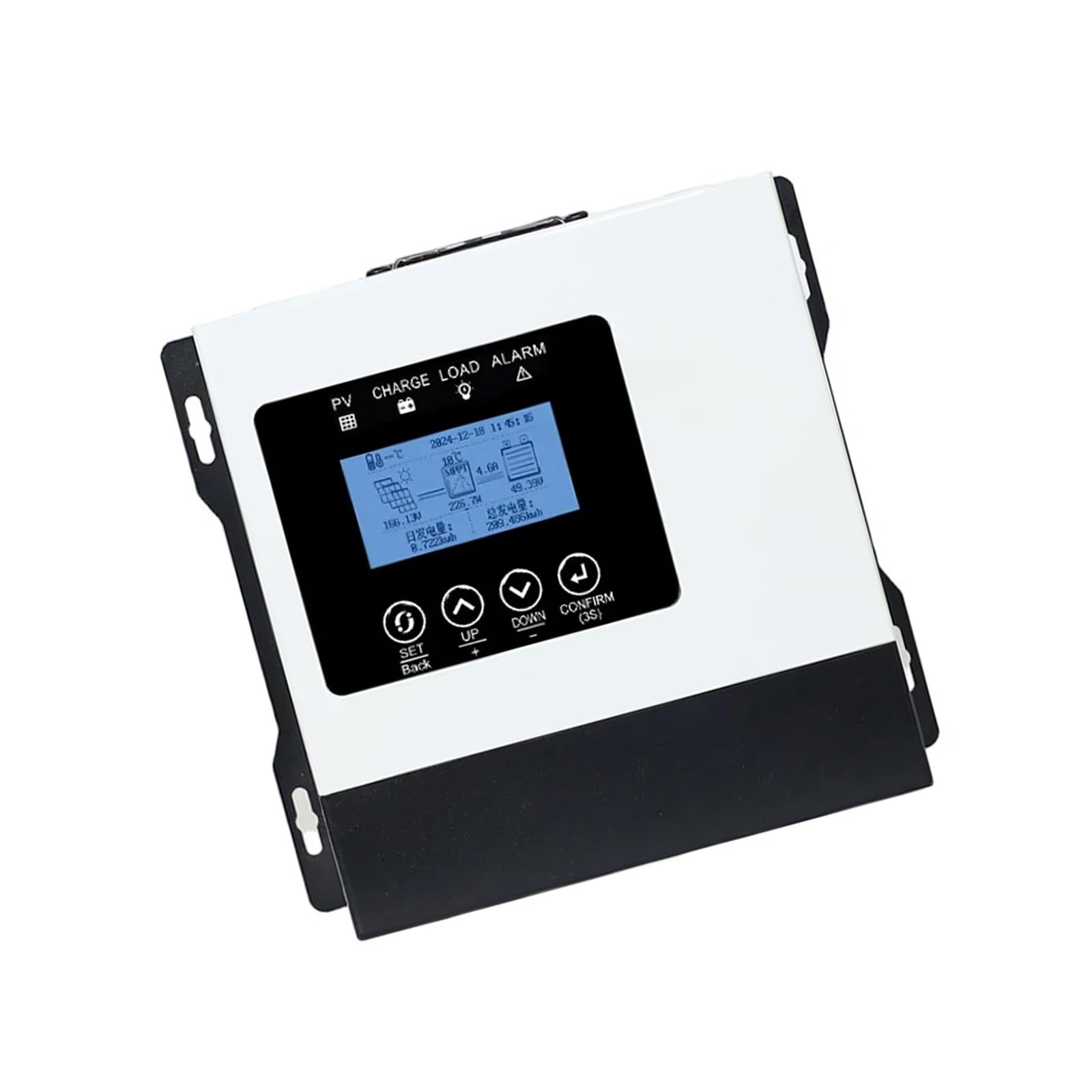 MPPT Solar Charging Controller with Backlight Display 30amp Auto Battery Regulator for Electronic Device Auto Battery Regulator