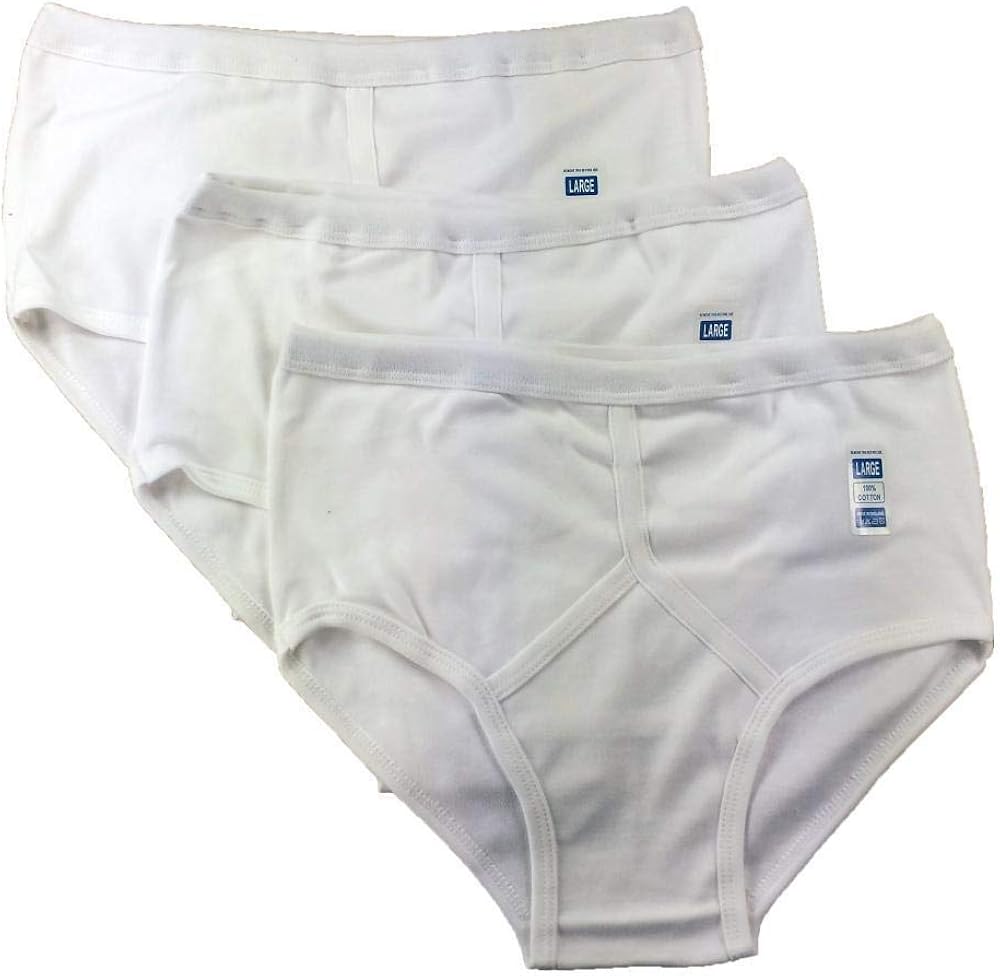 Markhore Boys Kids Cotton 6 Briefs White, Underwear Pants Briefs Kids