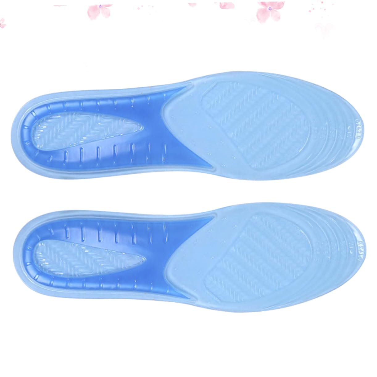 minkissy 3paare Gel-einlegesohlen Für Sportschuhe Atmungsaktive Rutschfeste Und Schmerzlindernde Dämpfungseinlagen Für Männer Und Frauen Blau Zuschneidbar Für Optimalen Komfort Im