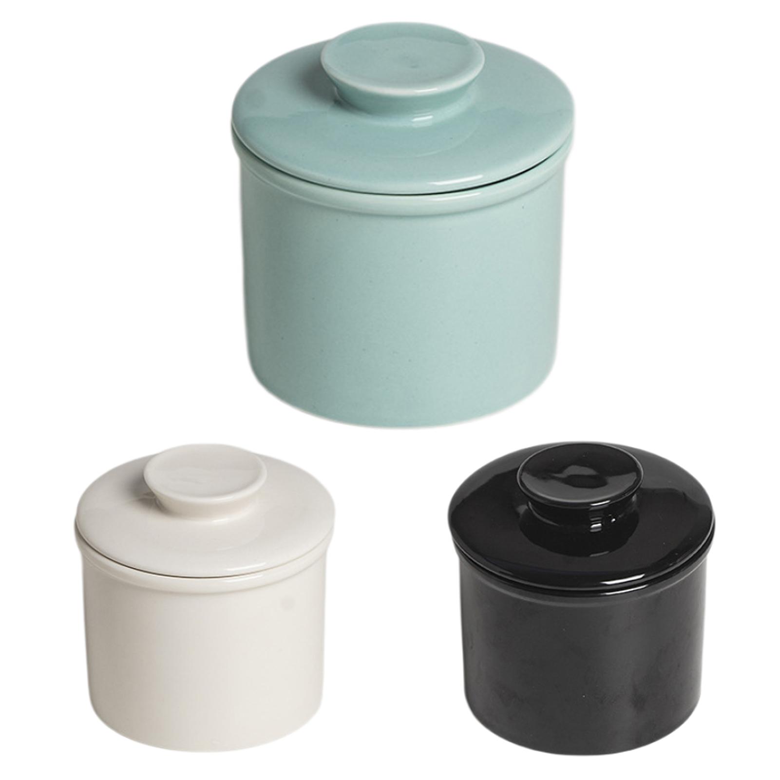 Amazon | Heixuaon 水バター皿、カウンター用バター容器, バター