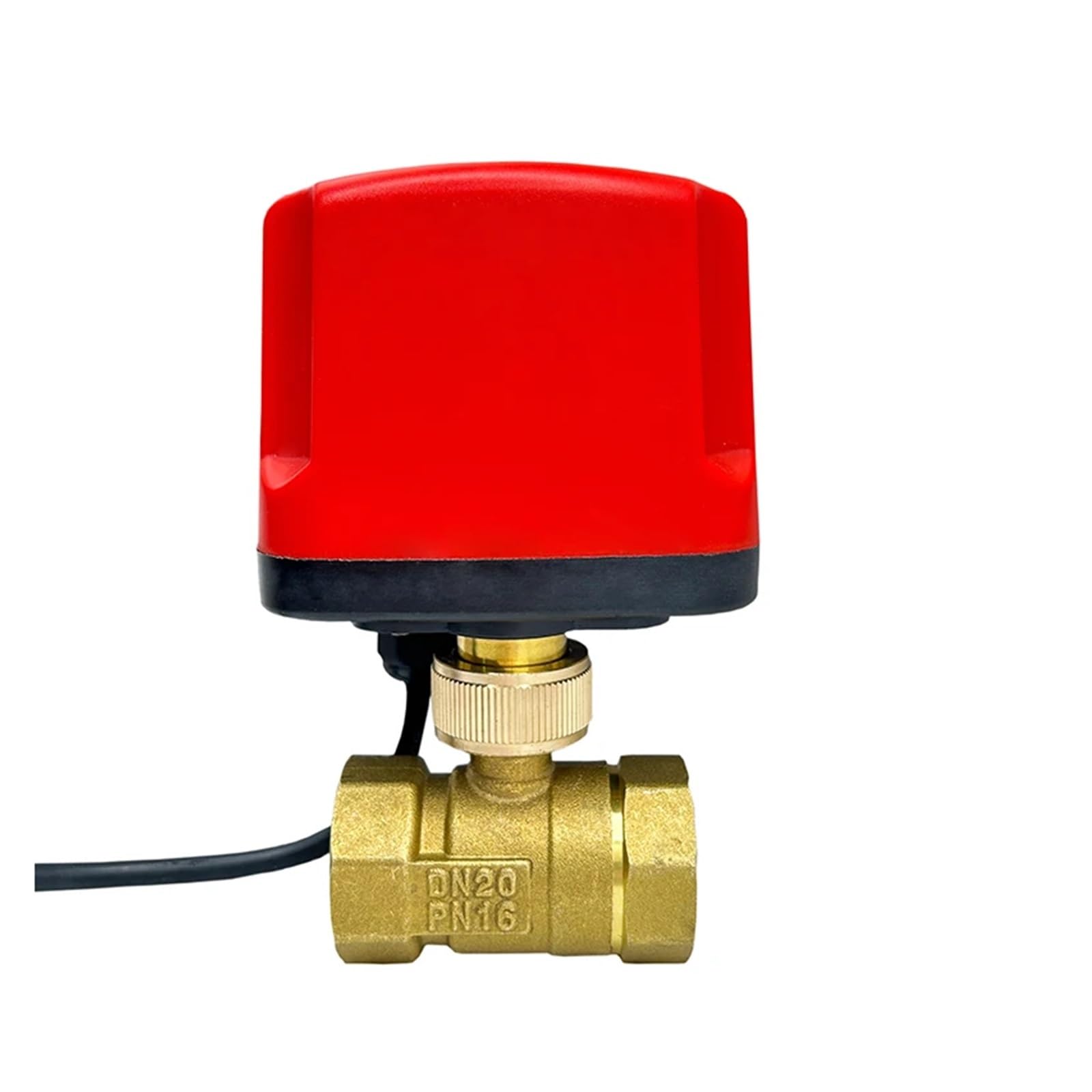 Mosiężna kulka 1/2", 3/4", 1" i 2" z gwintem IP65, wodoodporna i zmotoryzowana. (220VAC-CR03,1.25 cala)
