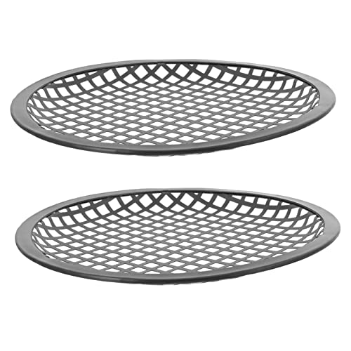 TENDYCOCO カースピーカー用カバー スピーカーグリルカバー カーオーディオネット メッシュ保護ネット 車載用 ホームオーディオ バー向け 2個入り