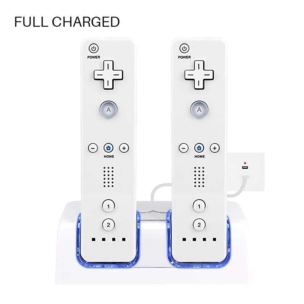 Station de charge Dual avec indicateur LED et batterie rechargeable