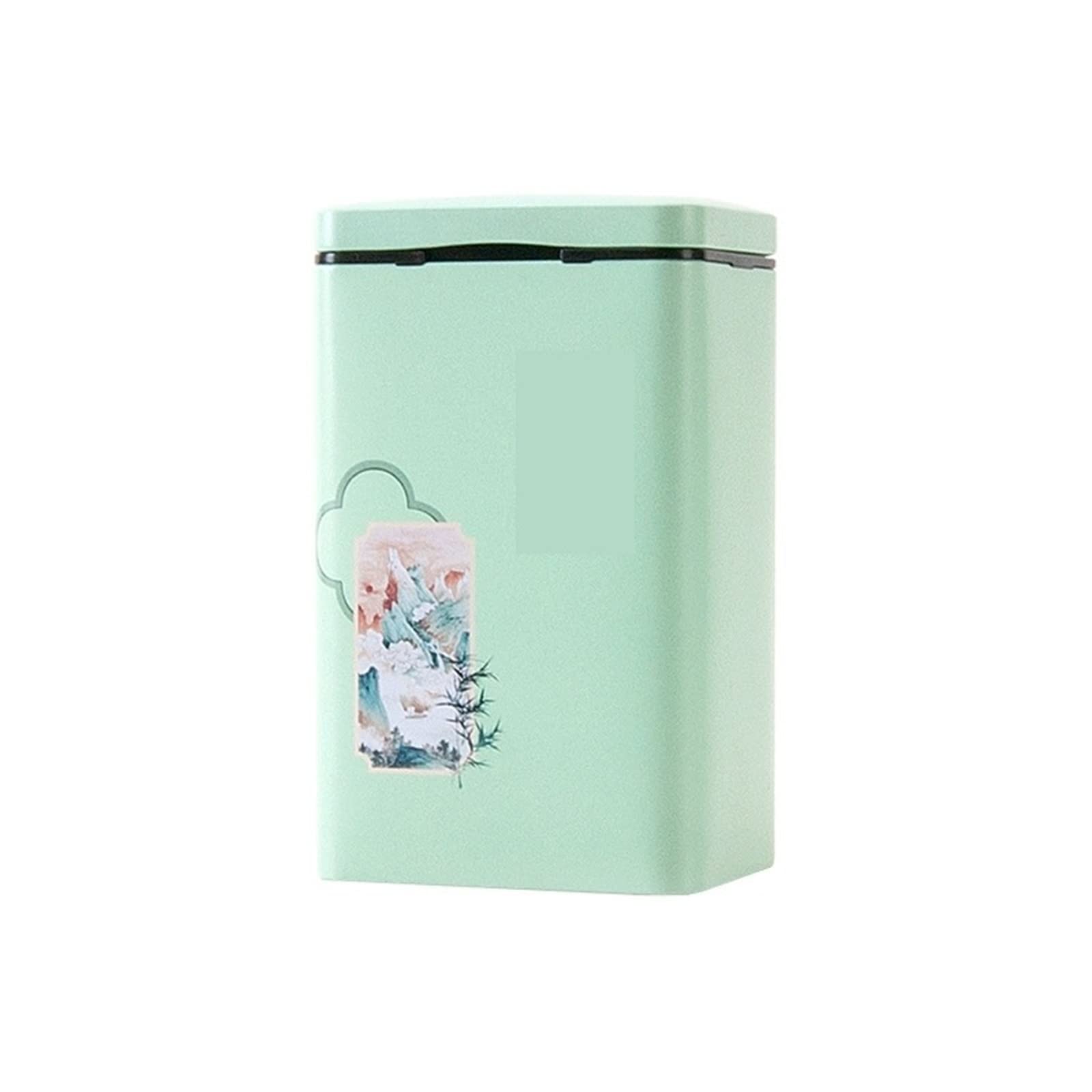 JINGYAN Tea Storage Jars Tea Tin Canisters Jar Storage Box Small Coffee Jars Sealed Boxes