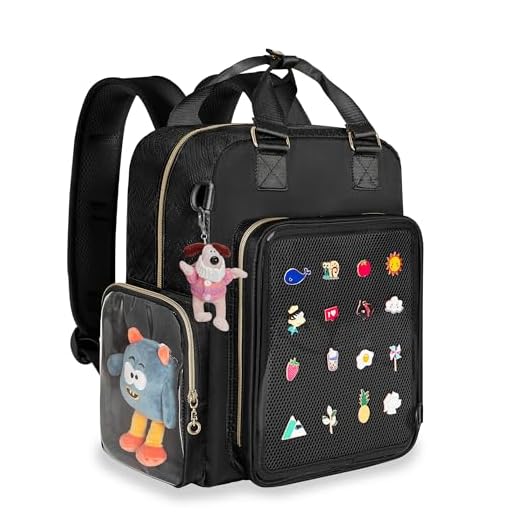 Best backpack for pins Prokva Pin Display Ita Backpack for Collectors