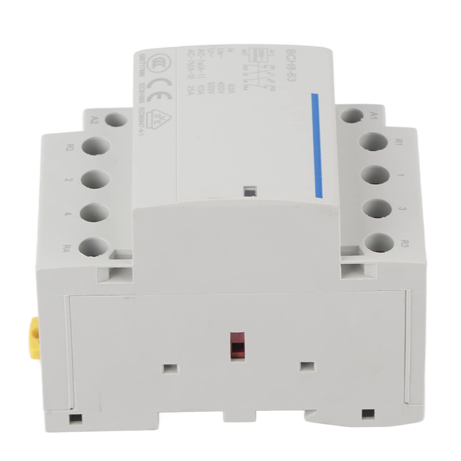 4P 2NO 2NC 63A AC Contacteur 24V / 230V Contacteur Domestique Montage sur Rail DIN 50 / 60Hz