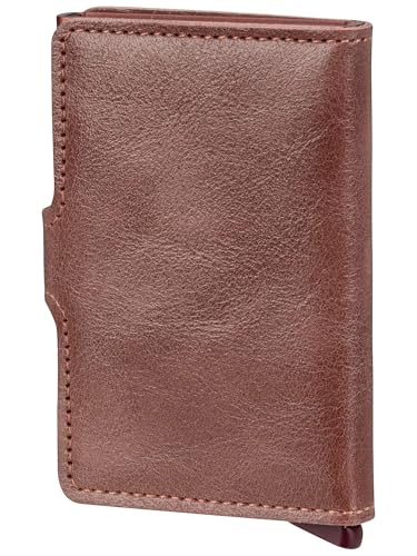 Image of Secrid Men's Cardprotector Travel Accessory Envelope Card Holder, mauve, 66x102x21cm