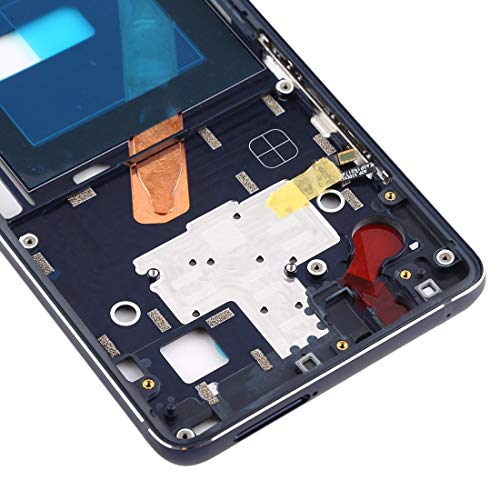 Cadre central Nokia 9 PureView bleu châssis avant support d'écran LCD de remplacement - 4