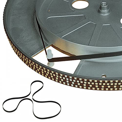 Courroies de Rechange pour Lecteur de Disque Vinyle Rétro Compatible,avec Tous Les Types de Platines à Courroie,270 mm de Long Lot de 2 Tokaneit - Image 3
