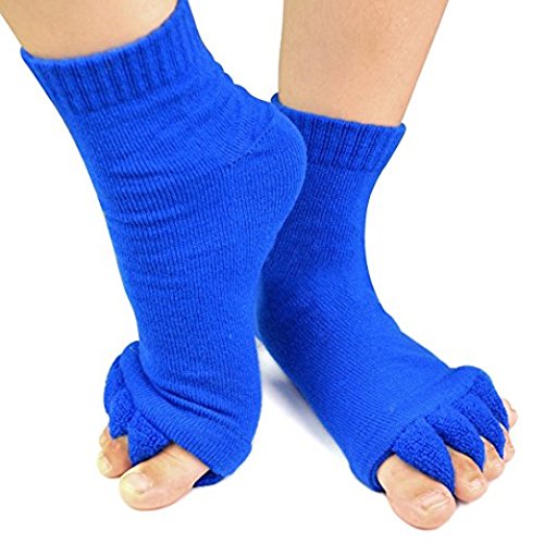 Men Women Comfort Foot Toes Alignment Socks Stretch Tendon Relieve Pain Feet