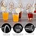 Kuerqi 100 Pack 8 Oz Plastic Cups, Clear Plastic Cups 8 Oz, Durable Party Cups for Home Office Outdoor