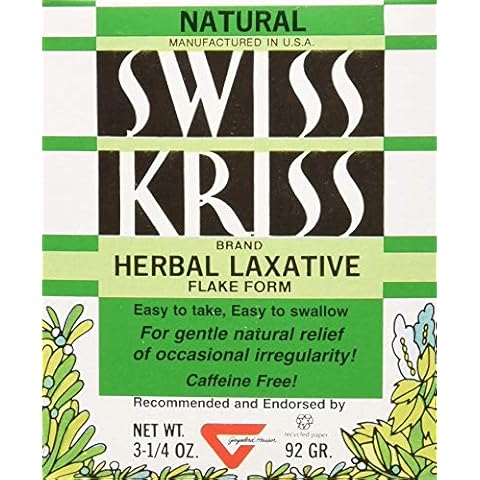 Modern Products Swiss Kriss Herbal Laxative Flake, 3.25 Ounce - 6 per case. Cover